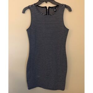 Forever 21 Black & White Stripe Dress